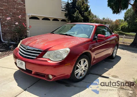 2008 Chrysler Sebring Limited z USA, uszkodzony, nr VIN 1C3LC65M98N197109